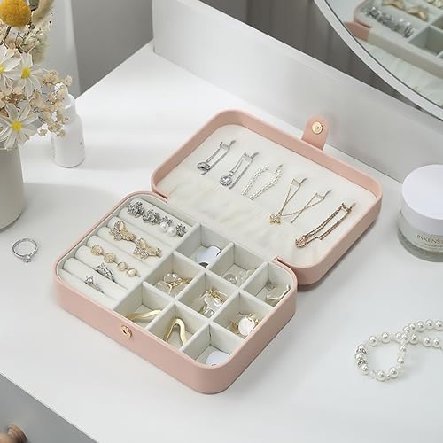 Personalized Graduation Gifts for Her - Custom Jewelry Box w/ Name & Grad Year, 2024 High School College Graduation Gifts for Women Girls - Customized Jewelry Travel Case for Friends Daughter - Image 5