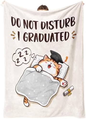 SteadStyle Funny Graduation Gift for Her Him, Graduation Throw for Nurse by SteadStyle