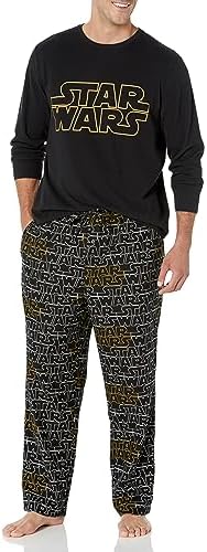 Amazon Essentials Disney | Marvel | Star Wars Men's Soft & Comfortable Flannel Pajama Sleep Sets - Image 5