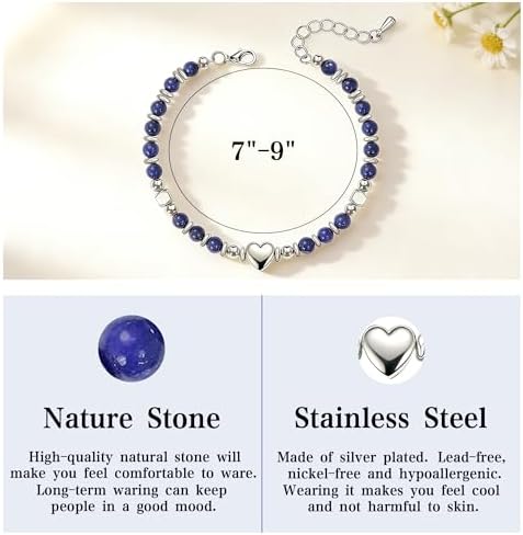 Parma77 2026 Graduation Gifts for Her, High School College Graduation Gifts for Women, Inspirational Compass/Heart Graduation Bracelets with Gift Message Card for Women Daughter Sister Friends - Image 3