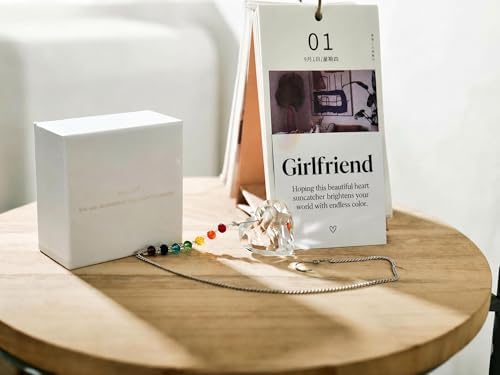 Hegelda Birthday Gifts for Girlfriend Crystal Suncatcher Christmas Ornament Decor - Image 7