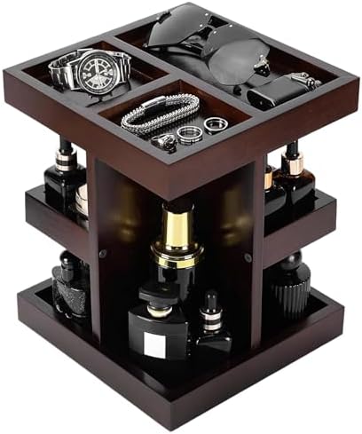EXIN DECHEN Cologne Organizer for Men,Cologne Stand,Birthday Gifts for Men by EXINDECHEN