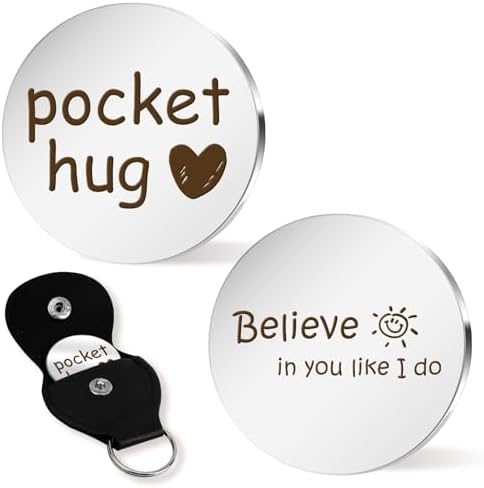 Back to School Gift for Him Her Pocket Hug Token Keepsake Birthday Gifts by Cidenbio