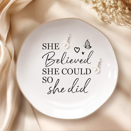 Congratulations Gifts for Women – Ceramic Jewelry Tray - Image 2