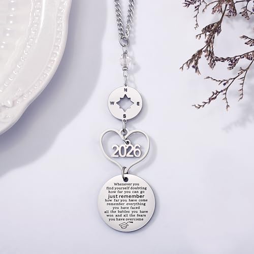 Graduation Gifts Car Rear View Mirro Accessories Hanging Pendant - Image 2