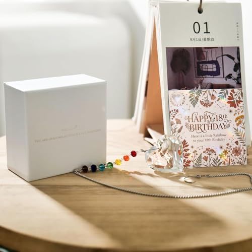Hegelda 18th Birthday Gifts Decorations for Girls Crystal Suncatcher - Image 6