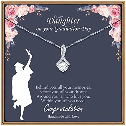 2026 Graduation Gifts - Heartfelt Message Card & Jewelry Gift Set by GIFTSJEWELRY
