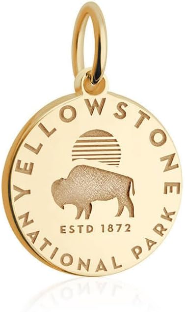 Jet Set Candy National Park Souvenir Travel Charms Gold Vermeil
