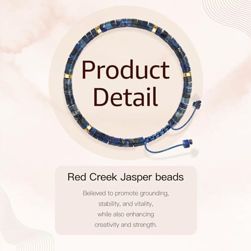 AGOT Thank You Gifts for Women: Teacher Appreciation Office Gifts for Coworkers Employee Boss Lady Manager Colleague Natural Stone Bracelet - Image 3