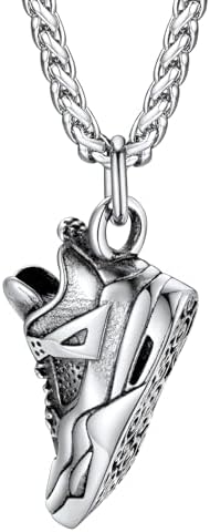 FaithHeart Sports Necklace for Men Women, Stainless Steel Gold Plated 3D Football/Soccer/Basketball/Volleyball Pendant Jewelry with Delicate Gift Packaging by FaithHeart