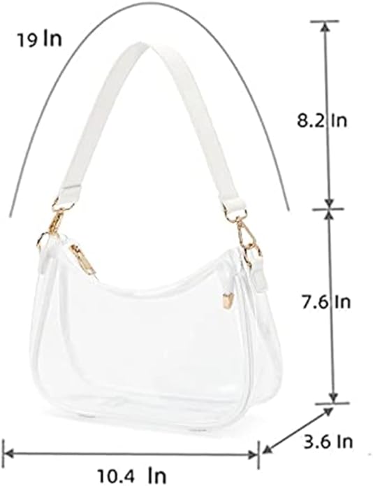 Shoulder Bags for Women, Cute Hobo Tote Handbag Mini Clutch Purse with Zipper Closure