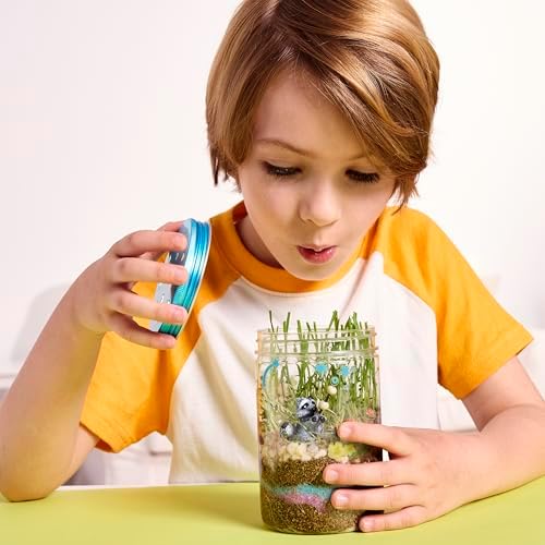 Creativity for Kids Grow 'N Glow Terrarium Kit - Educational Science Kits | Screen Free Summer Fun Activities | Gifts for Boys and Girls | Craft and STEM Projects (Ages 6+) - Image 4
