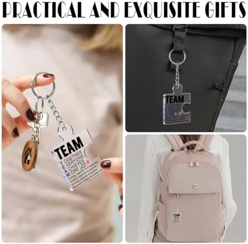 Team Appreciation Gifts Bulk for Coworkers Employee Staff Keychains - Image 7