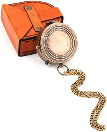 Engraved Compass with Authentic Leather Case, High School Graduation Gift, College Graduation Gift for Him, Religious, Baptism, Birthday Gift for Her for Item - Image 5