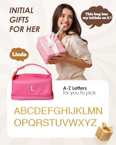 Teen Girl Gifts Trendy Stuff, Makeup Bags for Women with Handle - Image 2