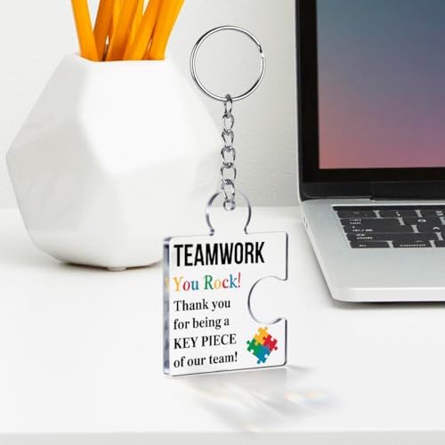 Team Appreciation Gifts Bulk for Coworkers Employee Staff Keychains - Image 3