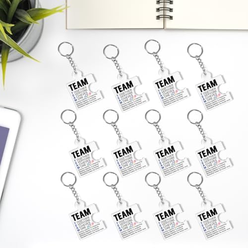 Team Appreciation Gifts Bulk for Coworkers Employee Staff Keychains - Image 6
