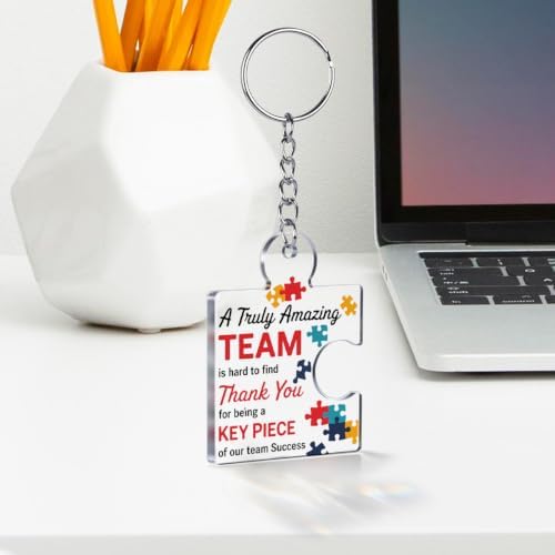 Team Appreciation Gifts Bulk for Coworkers Employee Staff Keychains - Image 3