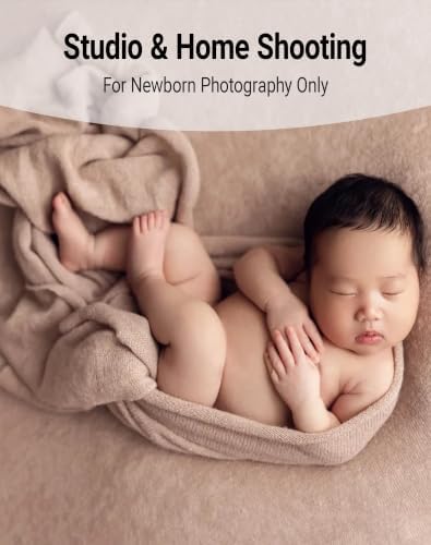 Zeroest Newborn Photography Wrap (Light Taupe) - Image 3