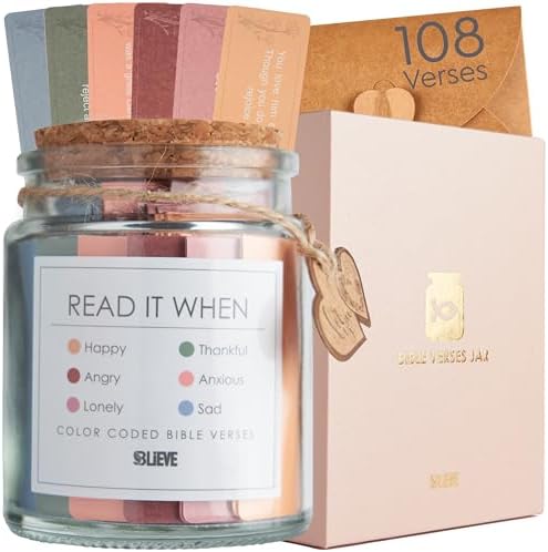 BLIEVE Read Me When Bible Verse Jar For Women by BLIEVEART