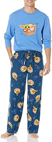 Amazon Essentials Disney | Marvel | Star Wars Men's Soft & Comfortable Flannel Pajama Sleep Sets by AmazonEssentials