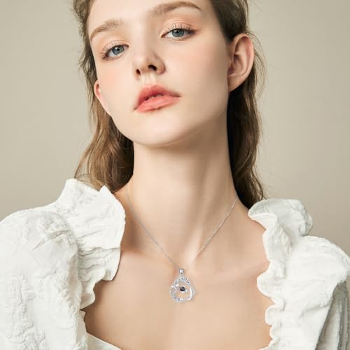 AOBOCO 2026 Graduation Gifts for Her, 925 Sterling Silver She Believed She Could So She Did Pendant Necklace College Graduation Jewelry for Women Her Daughter - Image 2