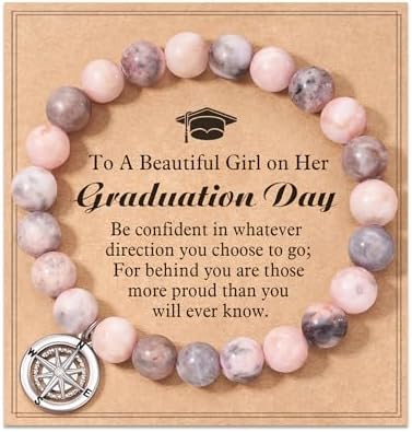 Shonyin Graduation Gift for Her, Compass Bracelet for Girls by Shonyin