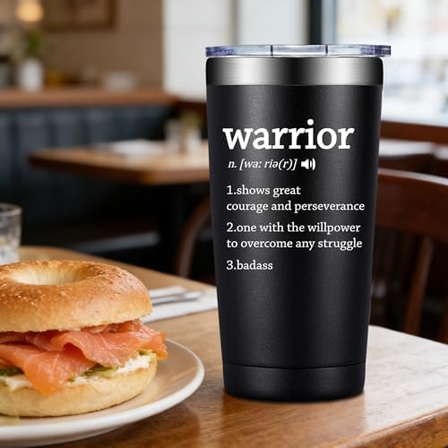 BIRGILT Cancer Survivor Gifts for Men - After Breast Surgery Gifts for Women - Get Well Gift for Survivor Patients Male Female - 20oz Insulated Tumbler Cup - Image 6