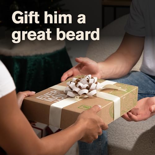 Every Man Jack Complete Beard Care Kit for Men, Aged Bourbon, Gift Set - Image 2