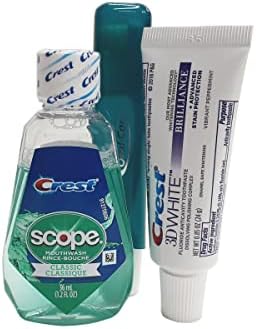 Handy Solutions 10 Piece Resealable Clear Men's Travel Kit with Shave Cream - Image 2