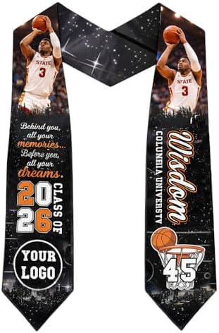 Nani Personalized Class of 2026 Graduation Sash, Custom Graduate & Soccer Stole, Gift for Him, Her, Senior Graduation by Nani