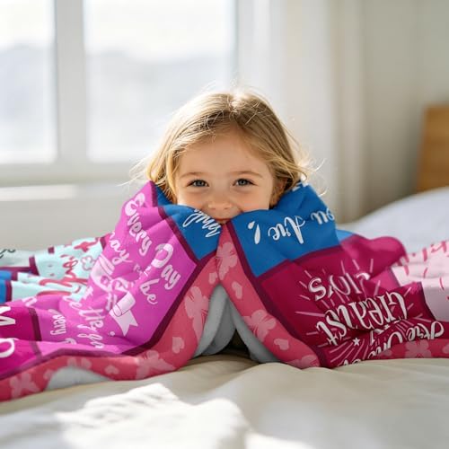Granddaughter Gifts from Grandma, Blanket for Granddaughter 60"x50" - Image 3