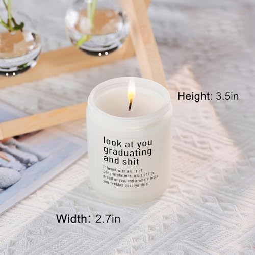 Funny Graduation Gifts - Lavender Candle for Her & Him - Image 4
