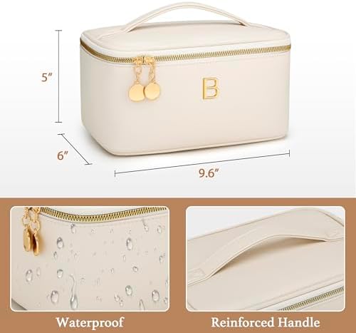 Personalized Makeup Bag Gifts for Women Travel Cosmetic Case - Image 6