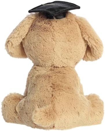 Aurora Commemorative Graduation Grad Retriever Pup Stuffed Animal - Soft Keepsake for Graduates - A Gift of Affection to Express Congratulations - Tan 8 Inches - Image 4