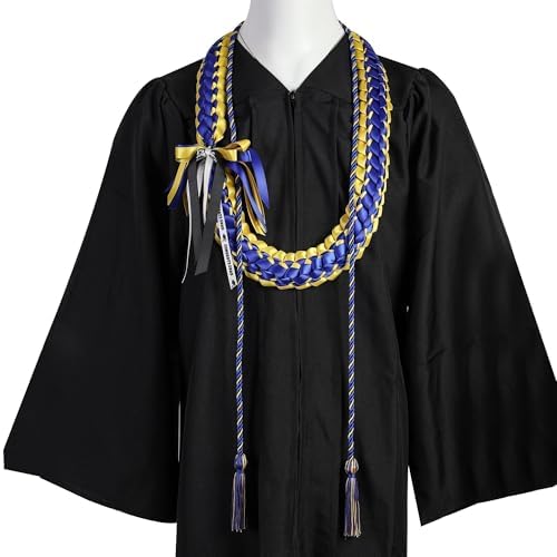 TFTAFAN Graduation Leis and Graduation Honor Cords Class of 2026 Graduation Ribbon Lei Graduation Necklace Braided Necklaces gift for Student Gifts Party Supplies - Image 6
