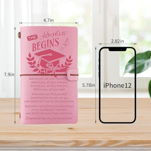 PRSTENLY Graduation Gifts Leather Journal, Graduation Gifts for Hers - Image 2