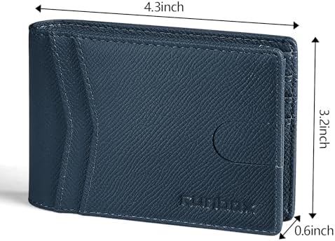 RUNBOX Wallet for Men -Slim Rfid Leather Mens Bifold Novelty Wallets 2 ID Window With Gift Box Men's Accessories - Image 3