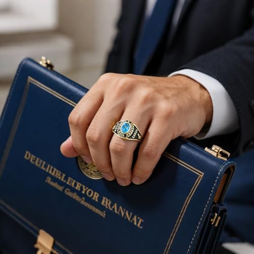 925 Sterling Silver 2026 Class Rings for women Men, Custom College High School Graduation Rings for Men 2026, Graduation Gifts for Her Him - Image 4