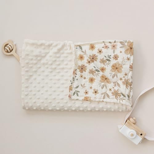 Konssy Soft Muslin Baby Blanket for Unisex Boys & Girls, 30 x 40 Inch - Image 6