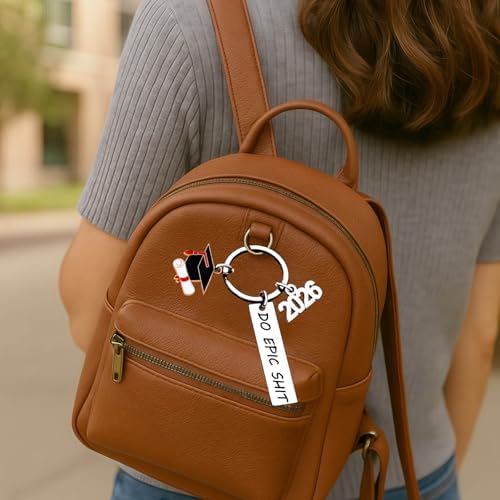 Class Of 2026 Graduation Gifts for Her Him Best Graduate Keychain Seniors Masters Nurses College Highschool Grad Presents - Image 7