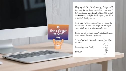 Carselage 18 Year Old Boy Gifts, 18th Birthday Gifts Decorations for Son - Image 7