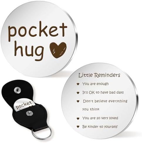 Inspirational Gift for Her Back to School Pocket Hug Token Sobriety Gifts by Cidenbio