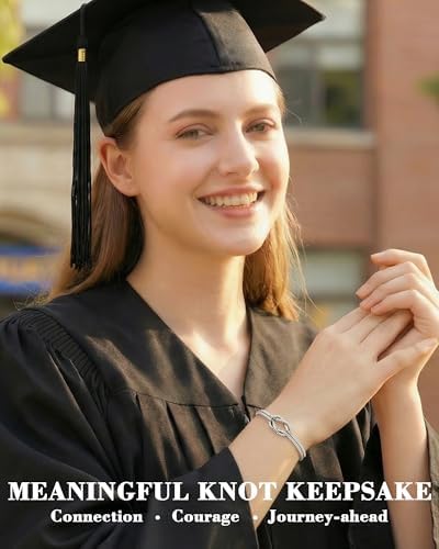 Tarsus Graduation Gift for Her, Knot Bracelet Graduation Keepsake for Girls - Image 2