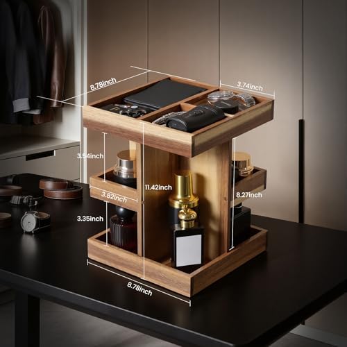 EXIN DECHEN Cologne Organizer for Men,Cologne Stand,Birthday Gifts for Men - Image 2