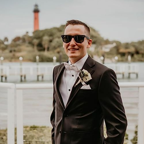 Groomsmen Sunglasses for Men - Wedding Sunglasses for Groomsman Proposal Gifts, Bachelor Party Favors - Image 5