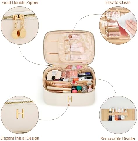 Personalized Makeup Bag Gifts for Women Travel Cosmetic Case - Image 5