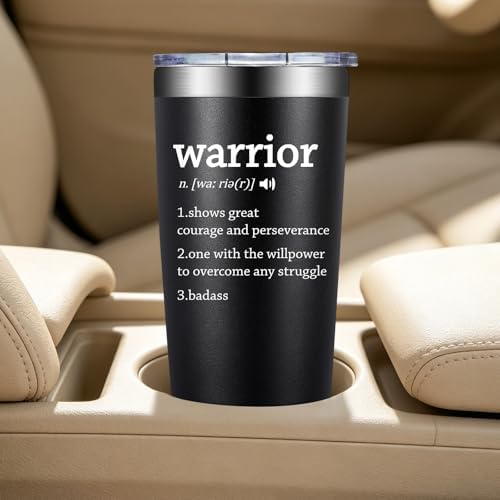 BIRGILT Cancer Survivor Gifts for Men - After Breast Surgery Gifts for Women - Get Well Gift for Survivor Patients Male Female - 20oz Insulated Tumbler Cup - Image 5