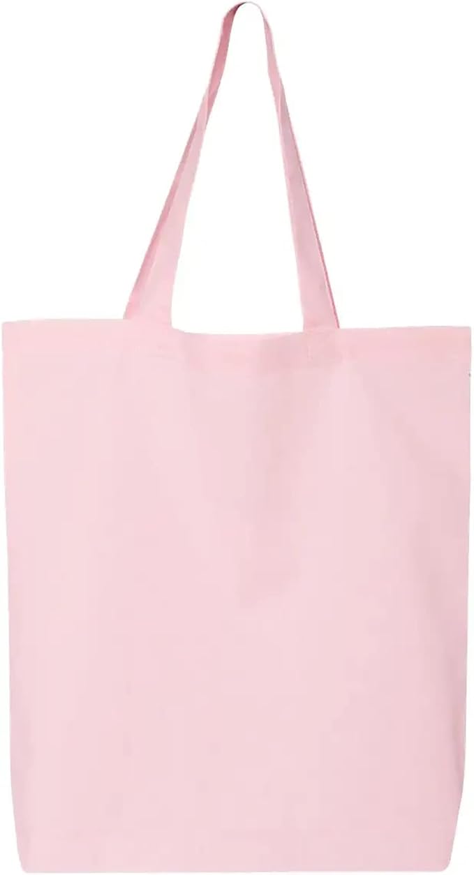 shop4ever Personalized Custom Design Your Own Eco Cotton Tote Reusable Shopping Bag Customizable Gift