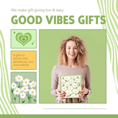 Gift Baskets for Women, 11pcs Unique Happy Birthday Gifts for Women, Best Inspirational Get Well Christmas Ideas Box w/Daisy Cup Her Teen Girl Sister Friend Friendship Mom - BRIGHTEN UP HER DAY! - Image 2